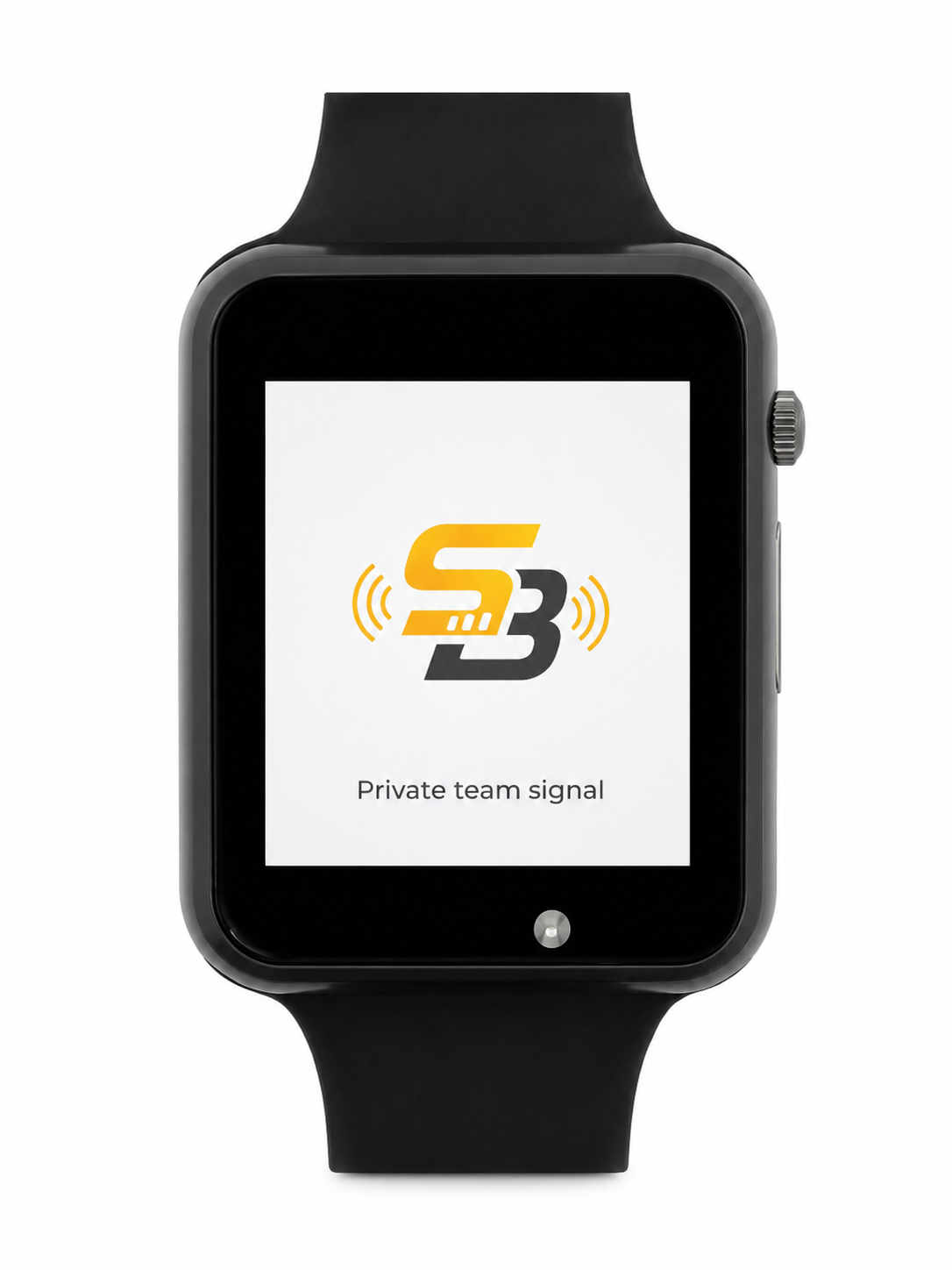 SignalBand electronic pitch caller watch boot logo screen